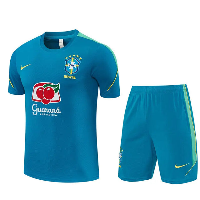 Ensemble Training Brésil Bleu Clair 2026/2027