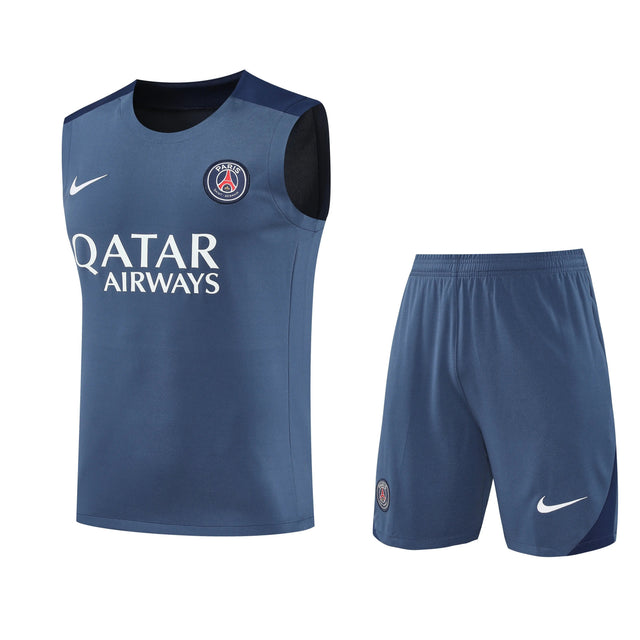 Ensemble Débardeur + Short PSG Gris 2026/2027