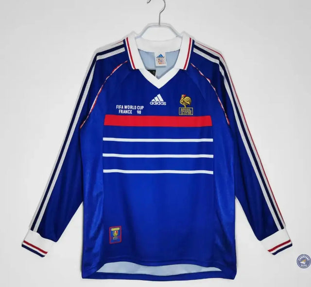 Maillot France 1998 Domicile à manches longues
