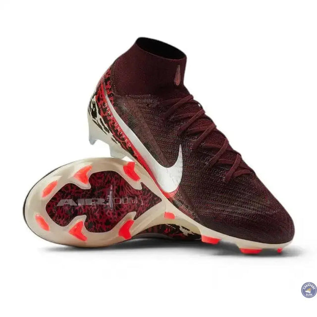 Nike Mercurial Superfly 10 Elite FG United - Bordeaux/Argenté/Universal Red/Gris