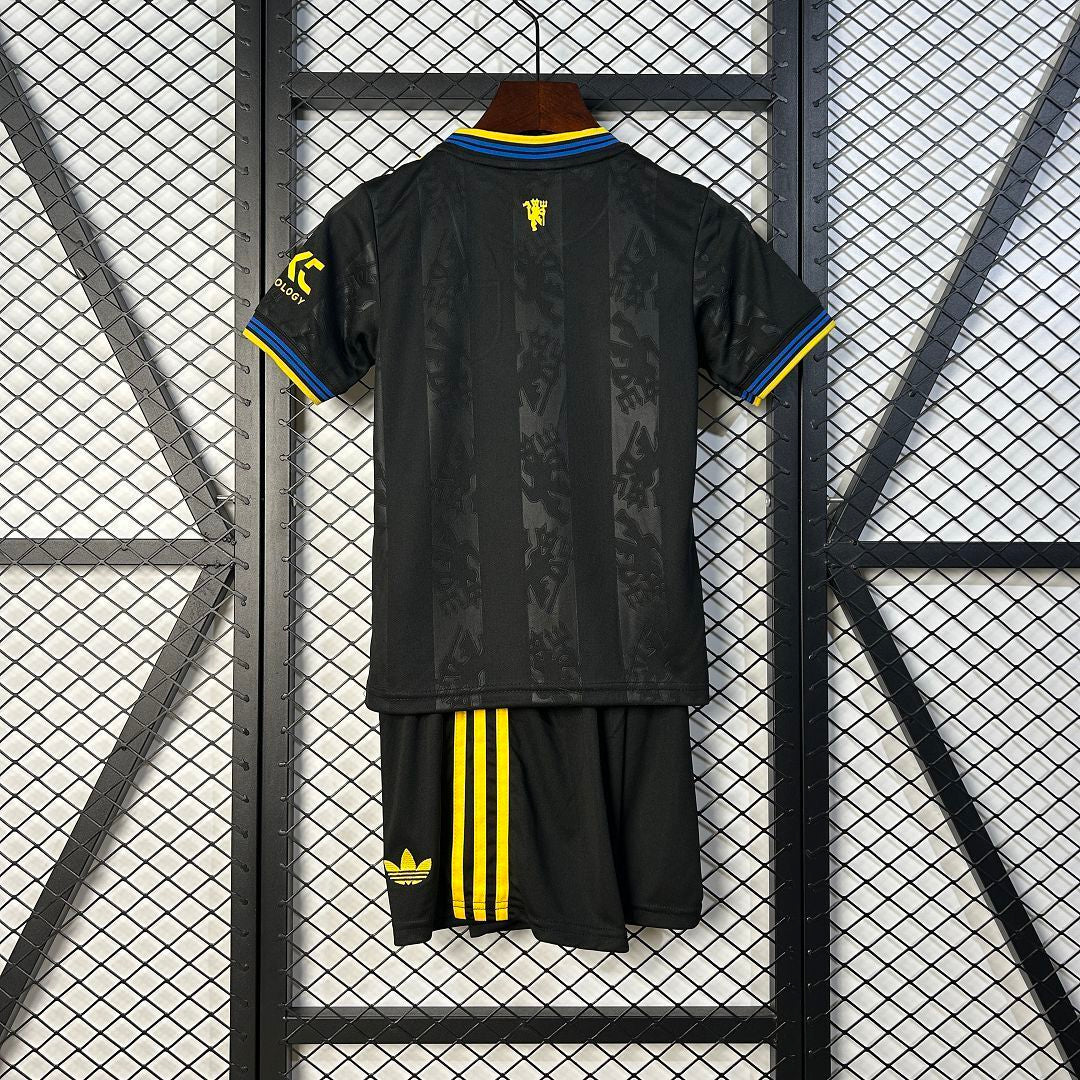Manchester United 25/26 Third Kids Kit – Ensemble Jeune Foot