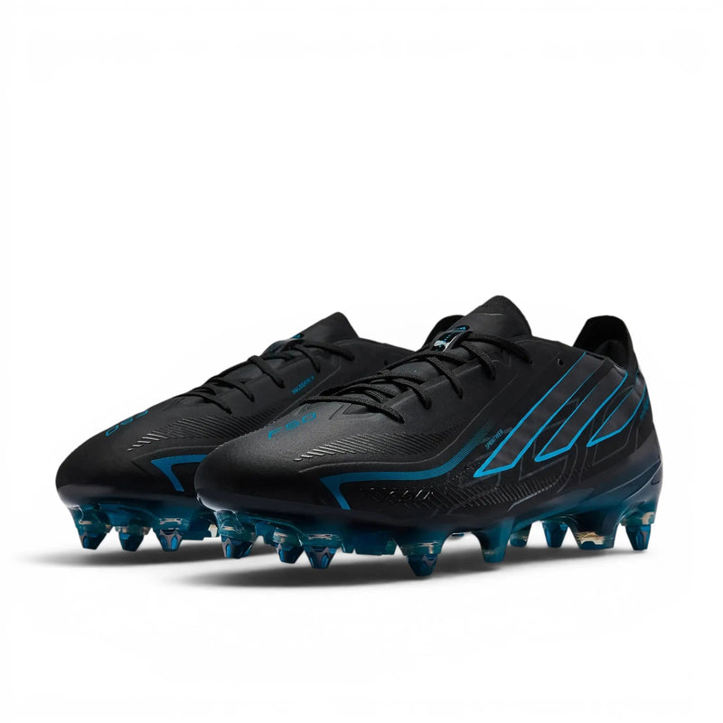 Adidas F50 Hyperfast Elite SG Immortal DNA - Noir/Lucid Ray Blue — visuel 1 sur 4
