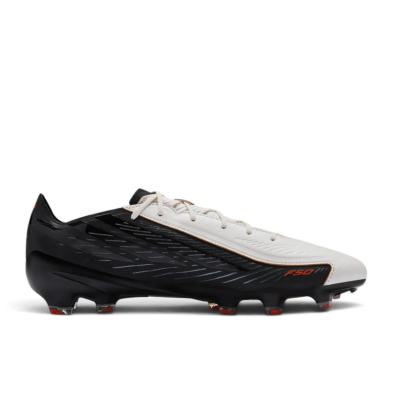 Adidas F50 Hyperfast Elite FG L-Tech - Argenté/Noir/Solar Orange — visuel 4 sur 4