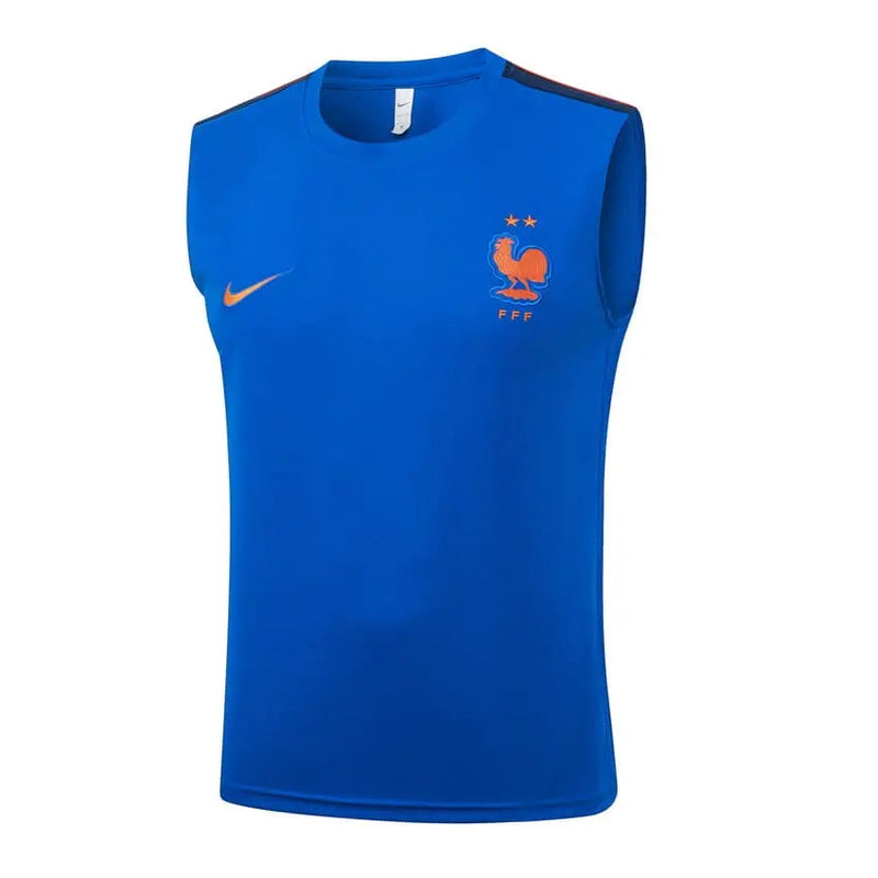 Ensemble Débardeur + Short France Bleu Clair 2026/2027 — visuel 3 sur 4