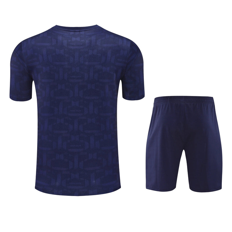 Ensemble Training FC Barcelone Bleu Foncé Jaune 2026/2027 — visuel 2 sur 2