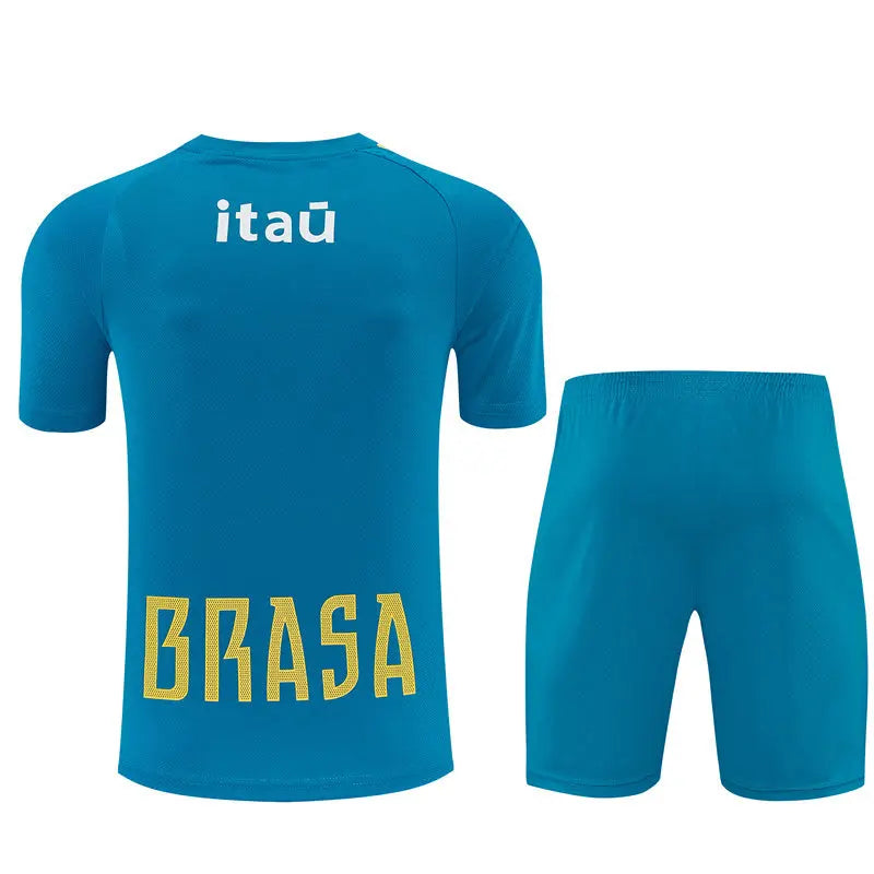 Ensemble Training Brésil Bleu Clair 2026/2027 — visuel 2 sur 3