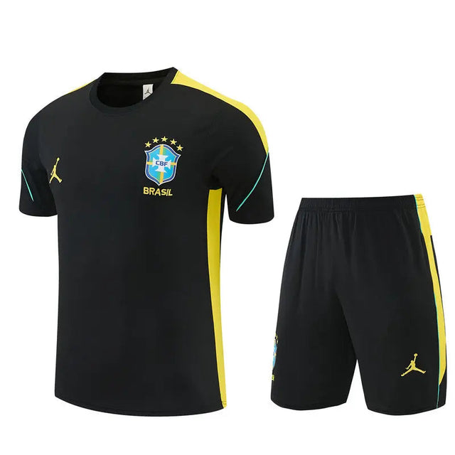 Ensemble Training Brésil Noir Jaune 2026/2027