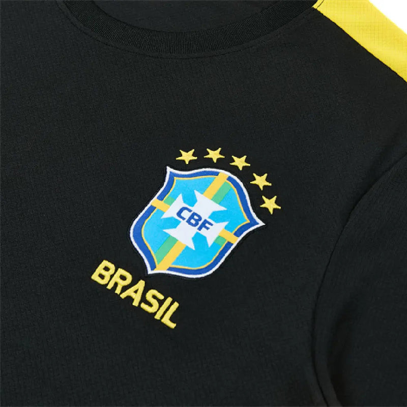 Ensemble Training Brésil Noir Jaune 2026/2027 — visuel 3 sur 3