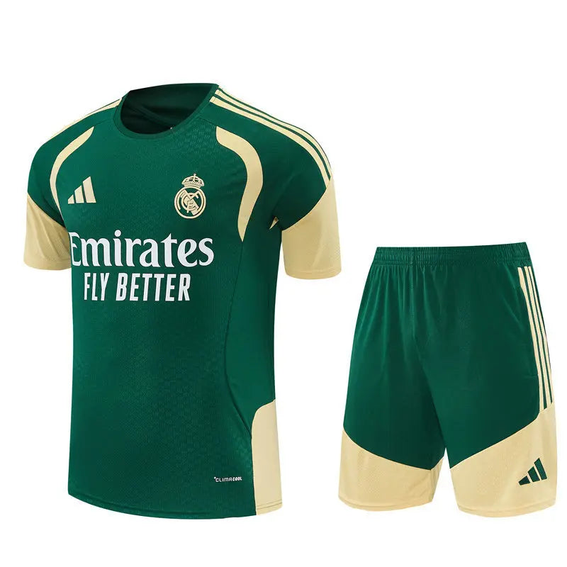 Ensemble Training Real Madrid Vert 2026/2027 — visuel 1 sur 3