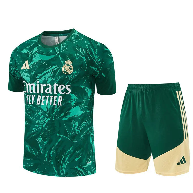 Ensemble Training Real Madrid Camouflage Vert 2026/2027 — visuel 1 sur 3