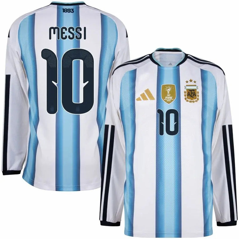 Maillot Argentine Coupe du Monde 2026 Domicile Manches Longues — visuel 4 sur 4