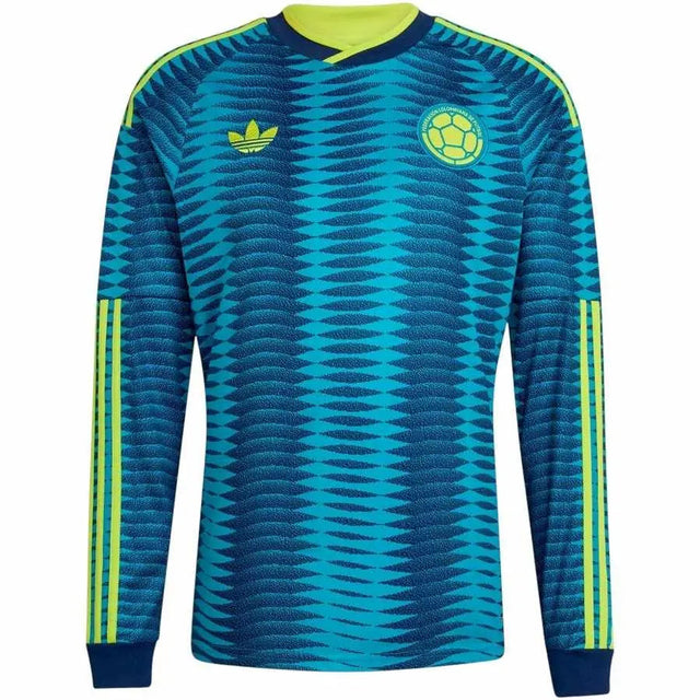 Maillot Colombie Coupe du Monde 2026 Extérieur Manches Longues