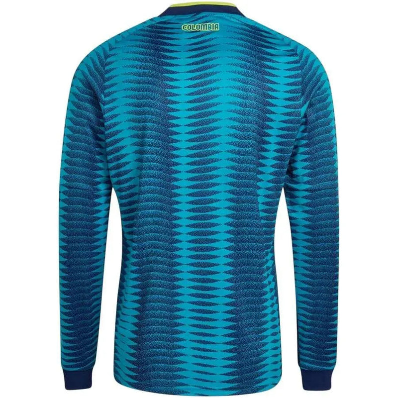 Maillot Colombie Coupe du Monde 2026 Extérieur Manches Longues — visuel 2 sur 2