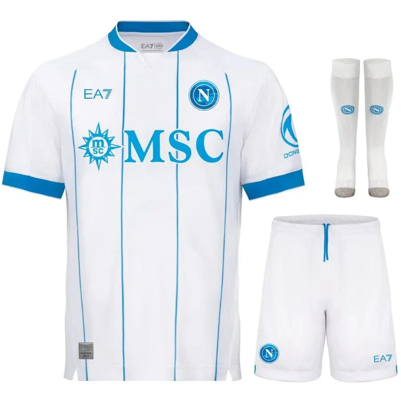 Kits Enfants Naples Extérieur 2026/2027 — visuel 1 sur 4