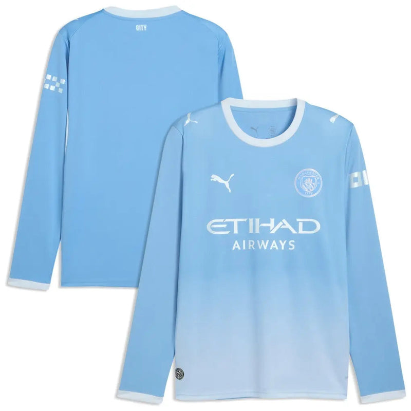 Maillot Manchester City Domicile Manches Longues 2026/2027 — visuel 3 sur 3