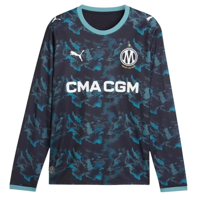 Maillot OM Extérieur Manches Longues 2026/2027 — visuel 1 sur 2