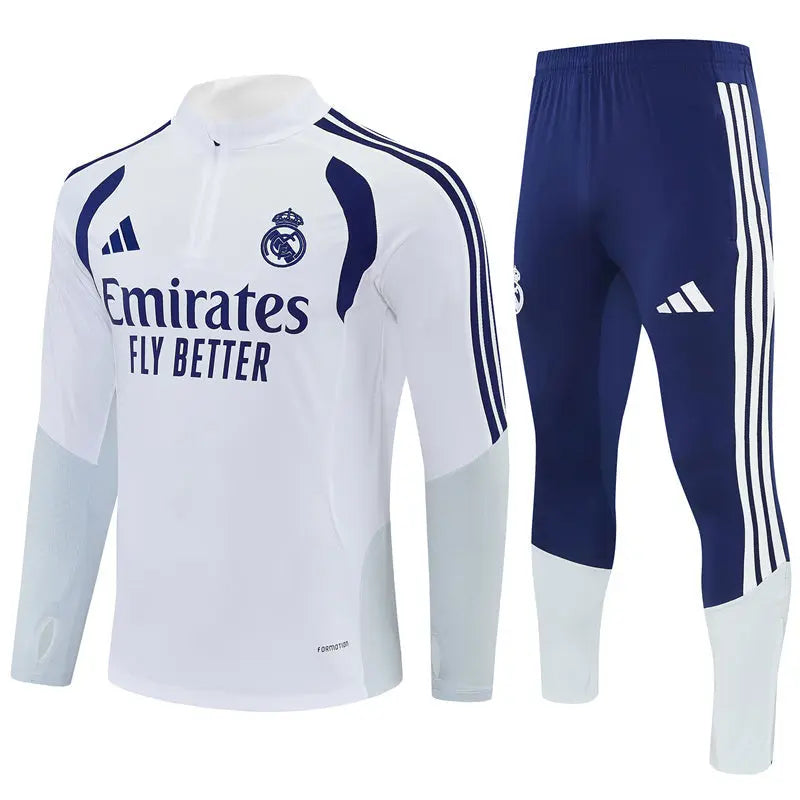 Survêtement Real Madrid Blanc 2026/2027 — visuel 1 sur 3