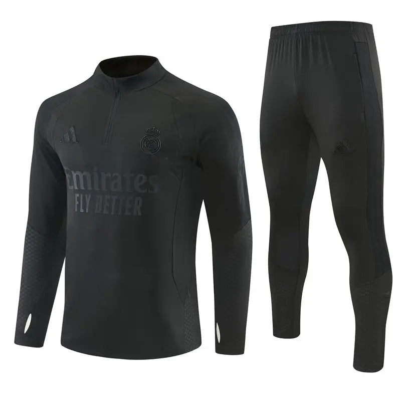 Survêtement Real Madrid Noir 2026/2027 — visuel 1 sur 4