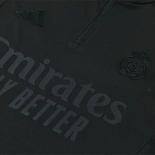Survêtement Real Madrid Noir 2026/2027 — visuel 3 sur 4