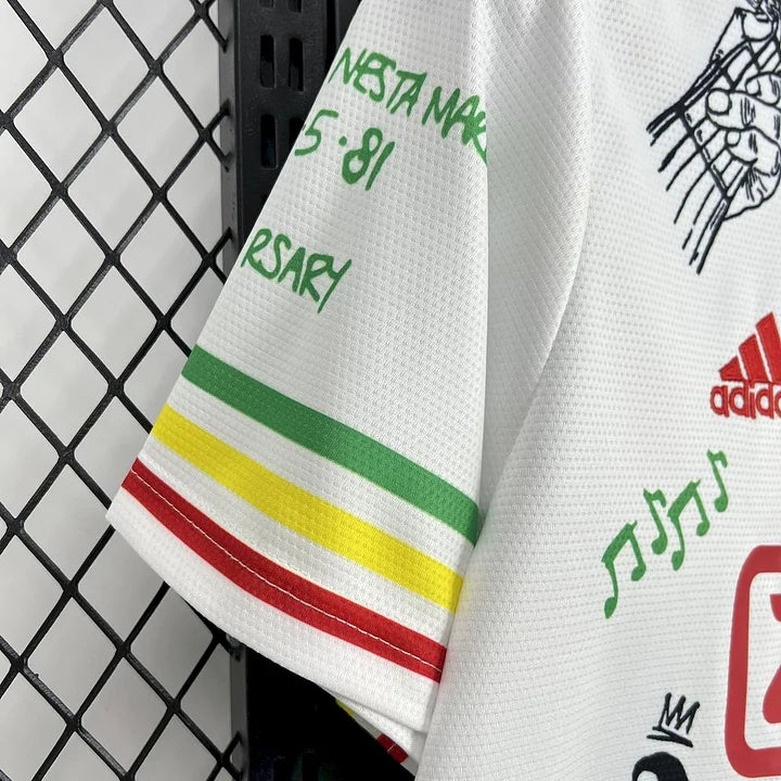 Ajax Amsterdam Bob Marley maillot foot 2025 2026