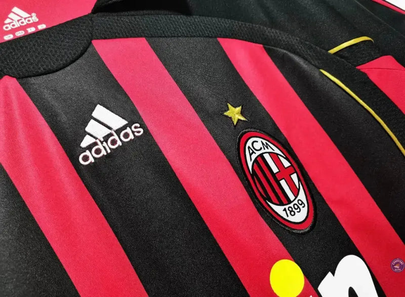 Maillot AC Milan 2006/07 Domicile — visuel 4 sur 4