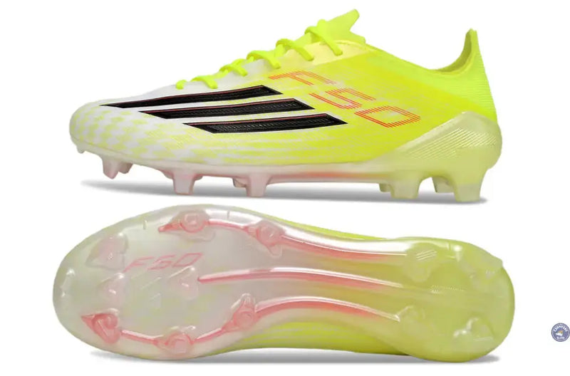 Adidas F50 Elite FG Born For Goals - Jaune/Noir/Rouge — visuel 3 sur 4