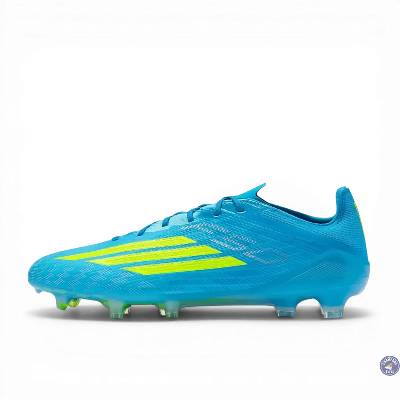 Adidas F50 Elite FG Ice Cold Precision - Bleu/Jaune — visuel 4 sur 4