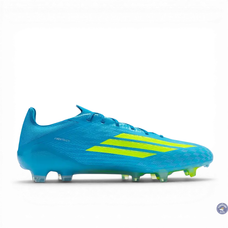 Adidas F50 Elite FG Ice Cold Precision - Bleu/Jaune — visuel 3 sur 4