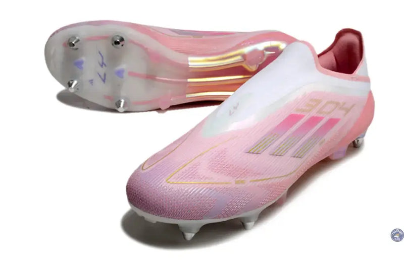 Adidas F50 Elite Laceless SG Lamine Yamal 304 - Rose/Purple Glow Édition Limitée — visuel 2 sur 4