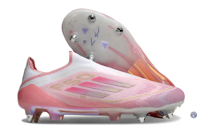 Adidas F50 Elite Laceless SG Lamine Yamal 304 - Rose/Purple Glow Édition Limitée — visuel 1 sur 4
