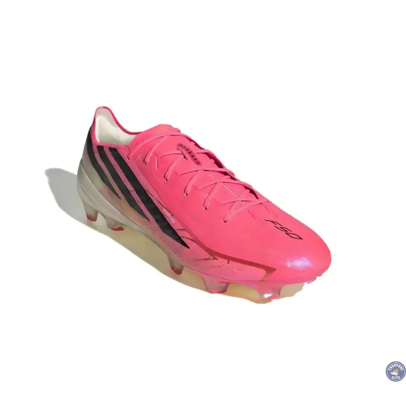 Adidas F50 Hyperfast Elite FG Road to Glory - Solar Turbo/Noir/Doré — visuel 3 sur 4
