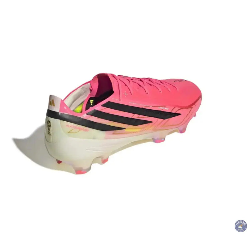 Adidas F50 Hyperfast Elite FG Road to Glory - Solar Turbo/Noir/Doré — visuel 4 sur 4