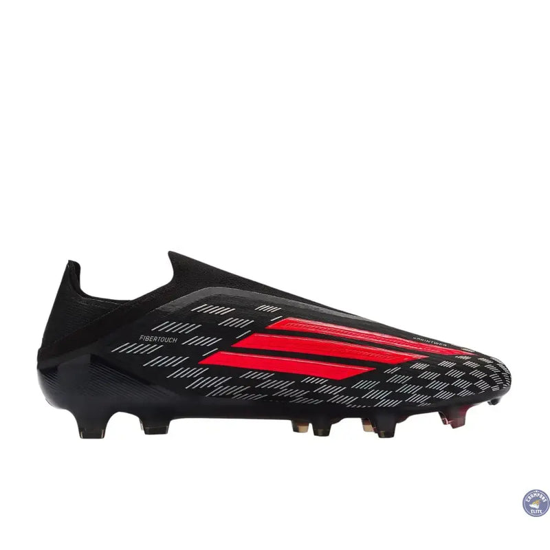 Adidas F50 Laceless Elite FG DNA Pack - Noir/Gris/Rouge — visuel 3 sur 4
