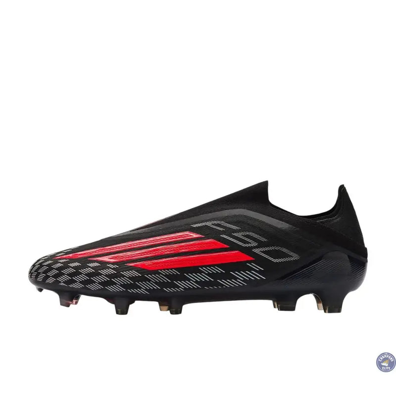 Adidas F50 Laceless Elite FG DNA Pack - Noir/Gris/Rouge — visuel 2 sur 4