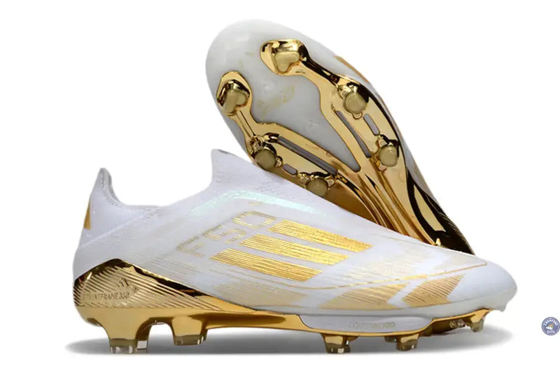 Adidas F50 + Laceless FG Gold Edition - Or — visuel 1 sur 2