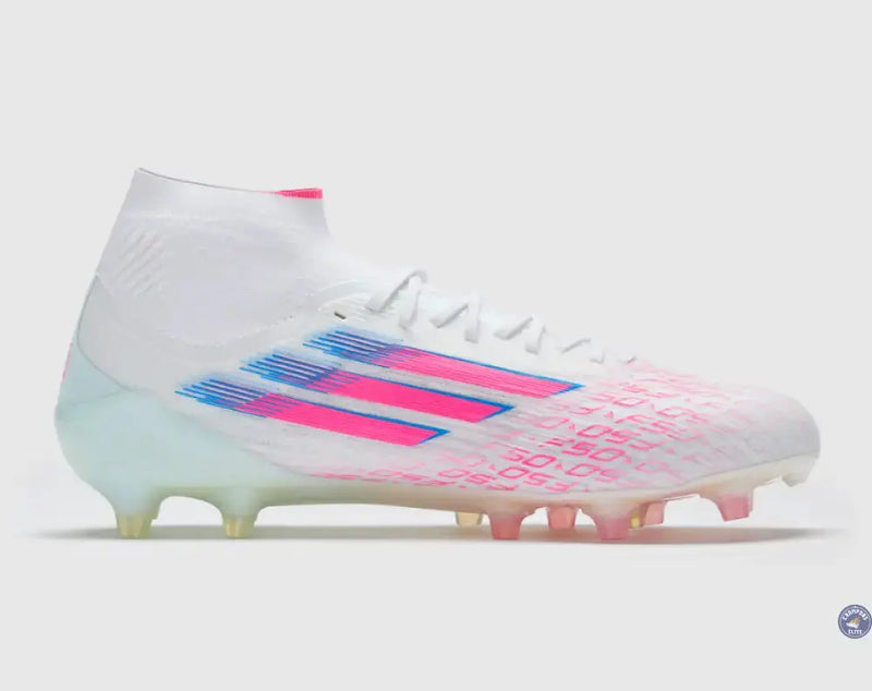 Adidas F50 Sparkfusion Elite Mid Cut FG/AG Trinity - Blanc/Rose Édition Limitée — visuel 4 sur 4