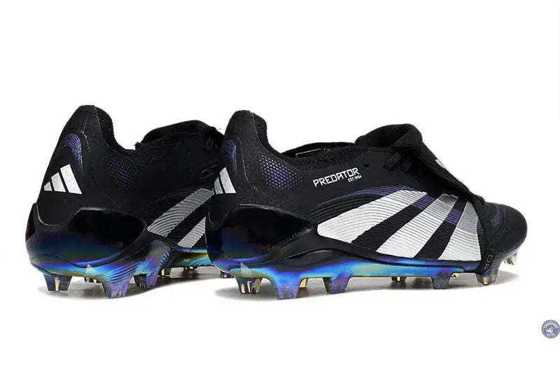 Adidas Predator 25 Fold-over Tongue FG - Noir/Violet/Multicolor — visuel 4 sur 4