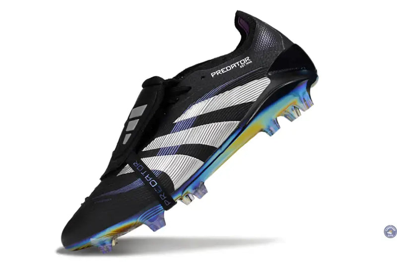 Adidas Predator 25 Fold-over Tongue FG - Noir/Violet/Multicolor — visuel 2 sur 4
