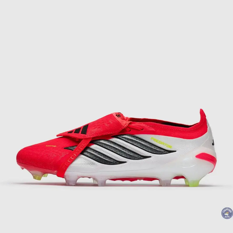 Adidas Predator 26 Elite Fold-over Tongue FG Born For Goals - Rouge/Noir/Blanc — visuel 2 sur 4