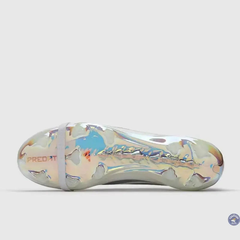 Adidas Predator 26 Elite Fold-over Tongue FG Jude Bellingham - Blanc/Bleu/Rouge — visuel 4 sur 4