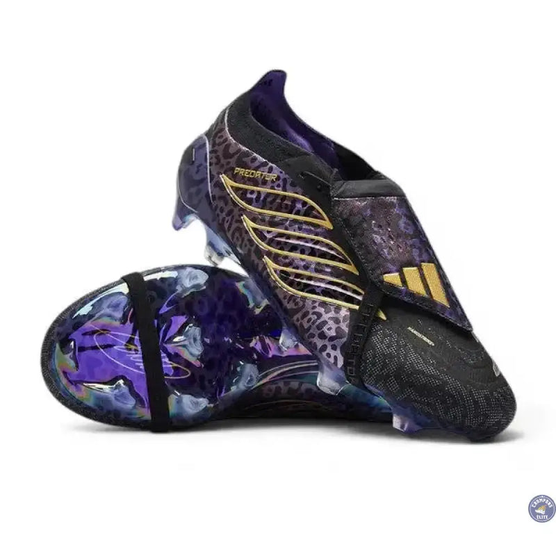 Adidas Predator 26 Elite Fold-over Tongue FG Kaká - Noir/Violet/Doré ÉDITION LIMITÉE — visuel 1 sur 4