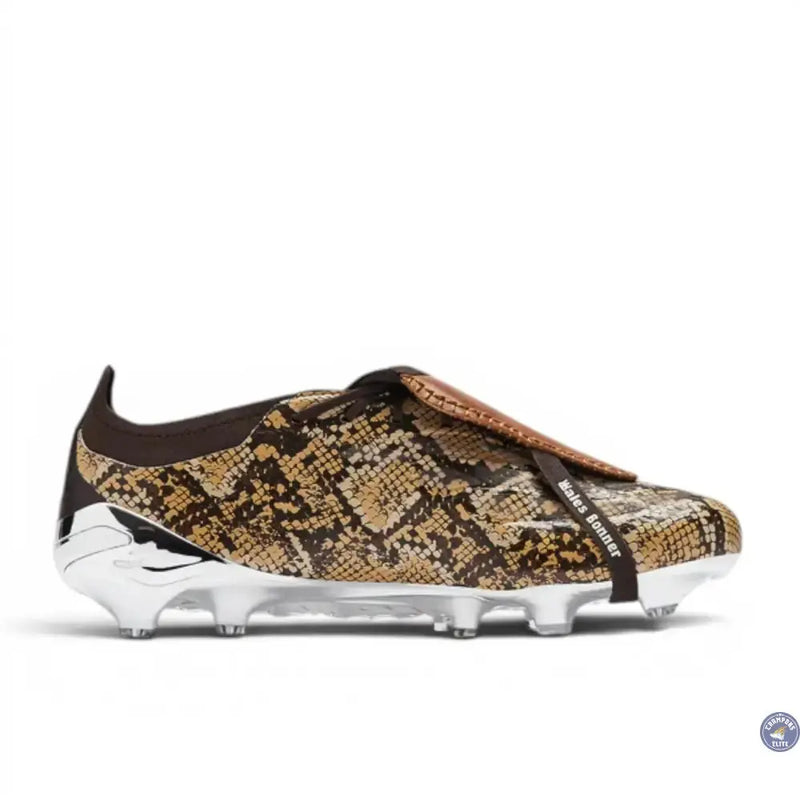 Adidas Predator 26 Elite Fold-over Tongue FG Wales Bonner - Marron/Argenté ÉDITION LIMITÉE — visuel 3 sur 4