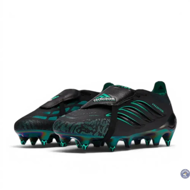 Adidas Predator 26 Elite Fold-over Tongue SG EQT - Noir/Vert ÉDITION LIMITÉE — visuel 4 sur 4