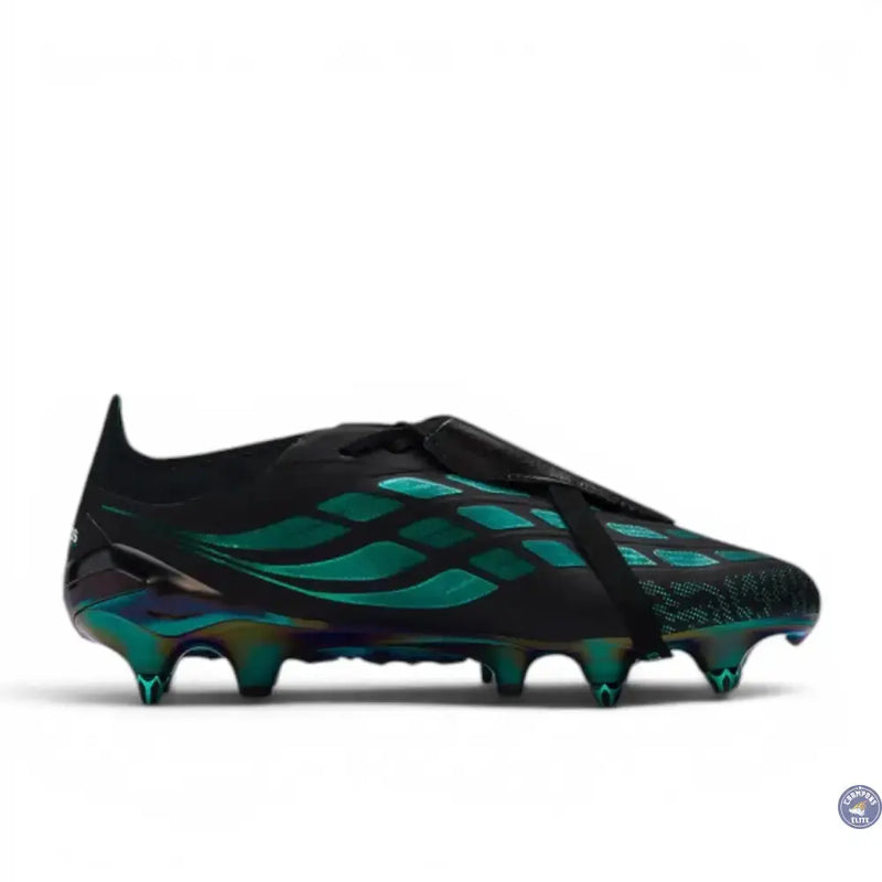 Adidas Predator 26 Elite Fold-over Tongue SG EQT - Noir/Vert ÉDITION LIMITÉE — visuel 3 sur 4
