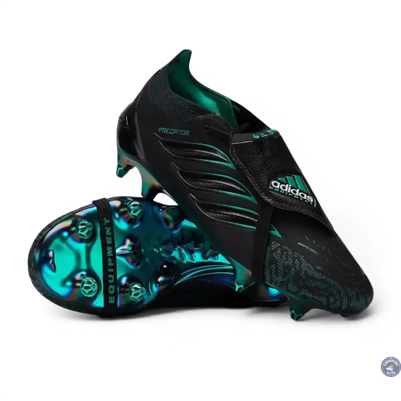 Adidas Predator 26 Elite Fold-over Tongue SG EQT - Noir/Vert ÉDITION LIMITÉE — visuel 1 sur 4