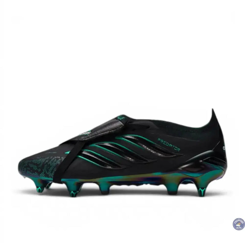 Adidas Predator 26 Elite Fold-over Tongue SG EQT - Noir/Vert ÉDITION LIMITÉE — visuel 2 sur 4