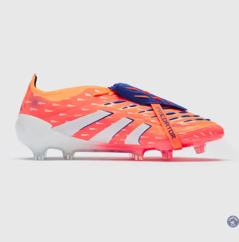 Adidas Predator Elite Fold-over Tongue FG Coral Blaze - Coral/Blanc/Orange — visuel 4 sur 4