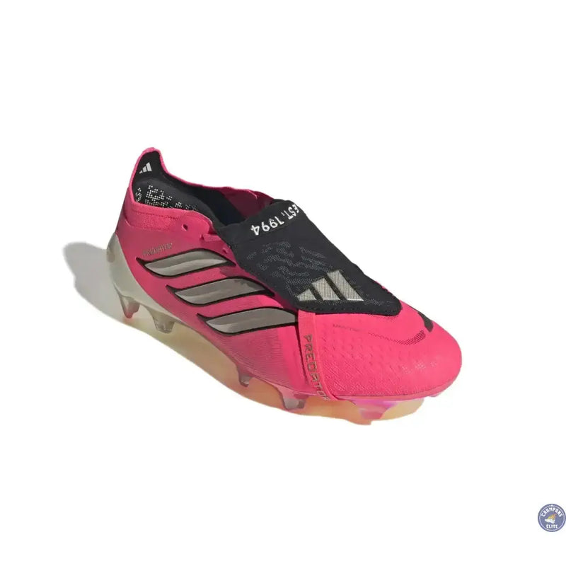 Adidas Predator Elite Fold-over Tongue FG Road to Glory - Solar Turbo/Thermal Chrome/Noir — visuel 3 sur 4