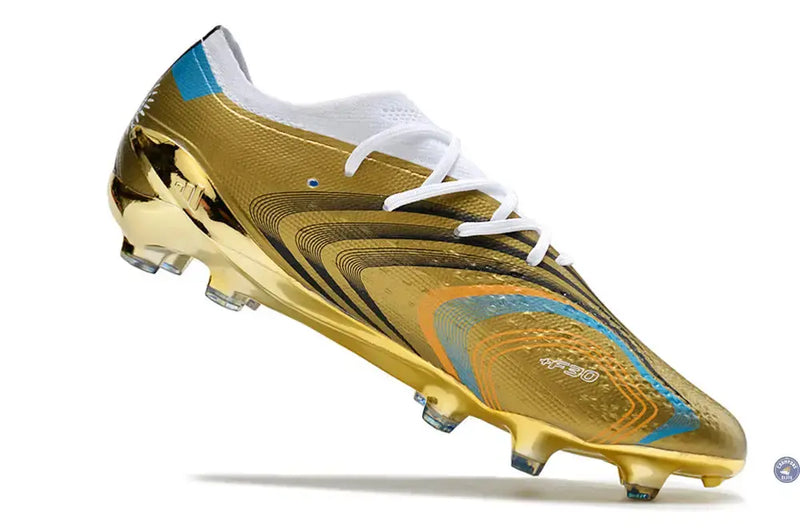 ADIDAS X SPEEDPORTAL MESSI .1 FG LEYENDA - DORÉ/BLANC/BLEU — visuel 3 sur 4