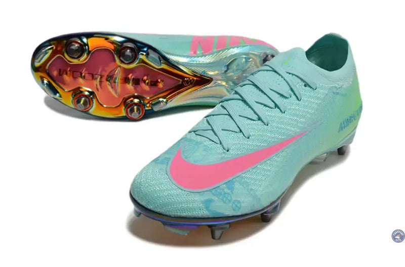 Air Zoom Mercurial 10 SG Cosmic Speed 2 - Turquoise/Noir ÉDITION LIMITÉE — visuel 2 sur 4